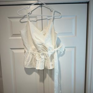 BCBG Maxazria peplum top